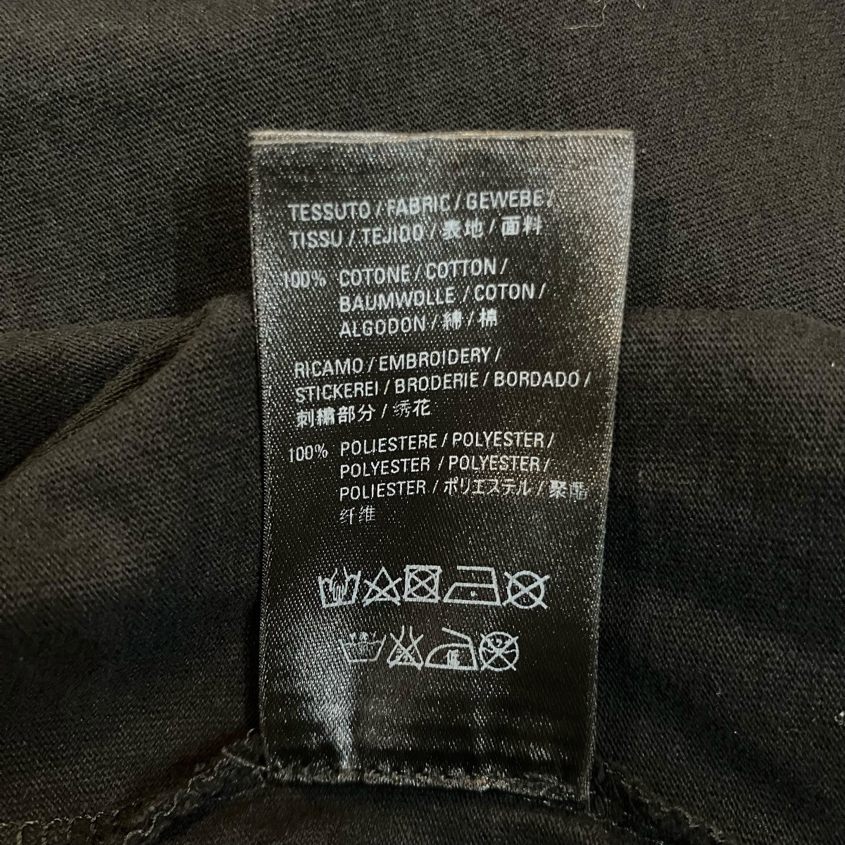 BALENCIAGA バック刺繍Tシャツ556089 古着・中古-7枚目のアイテム画像