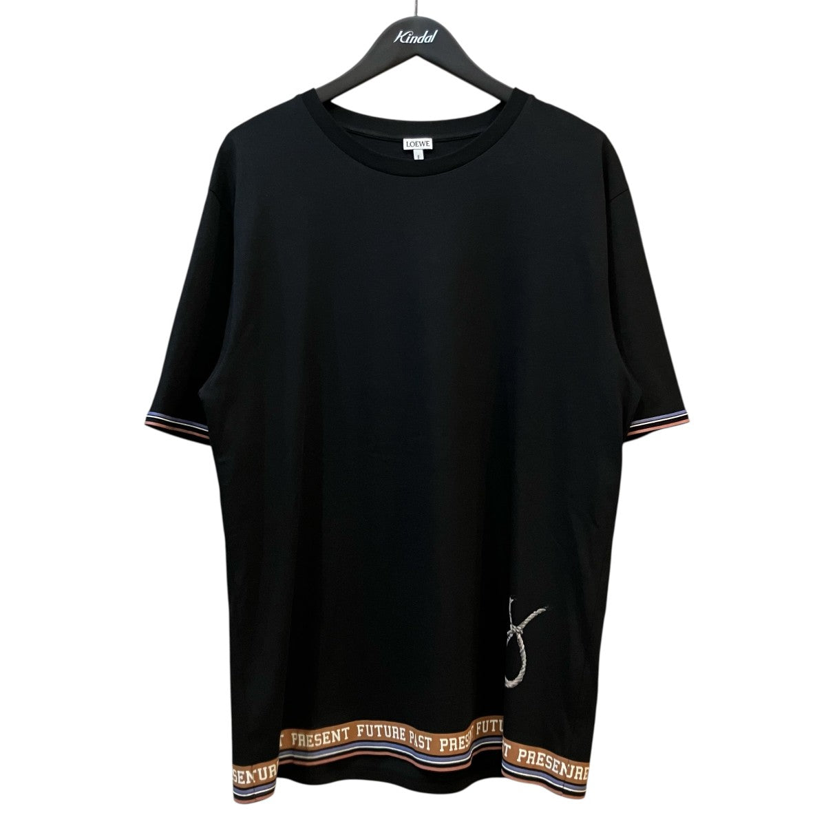 LOEWE(ロエベ) プリントTシャツ ブラック サイズ L｜【公式】カインド