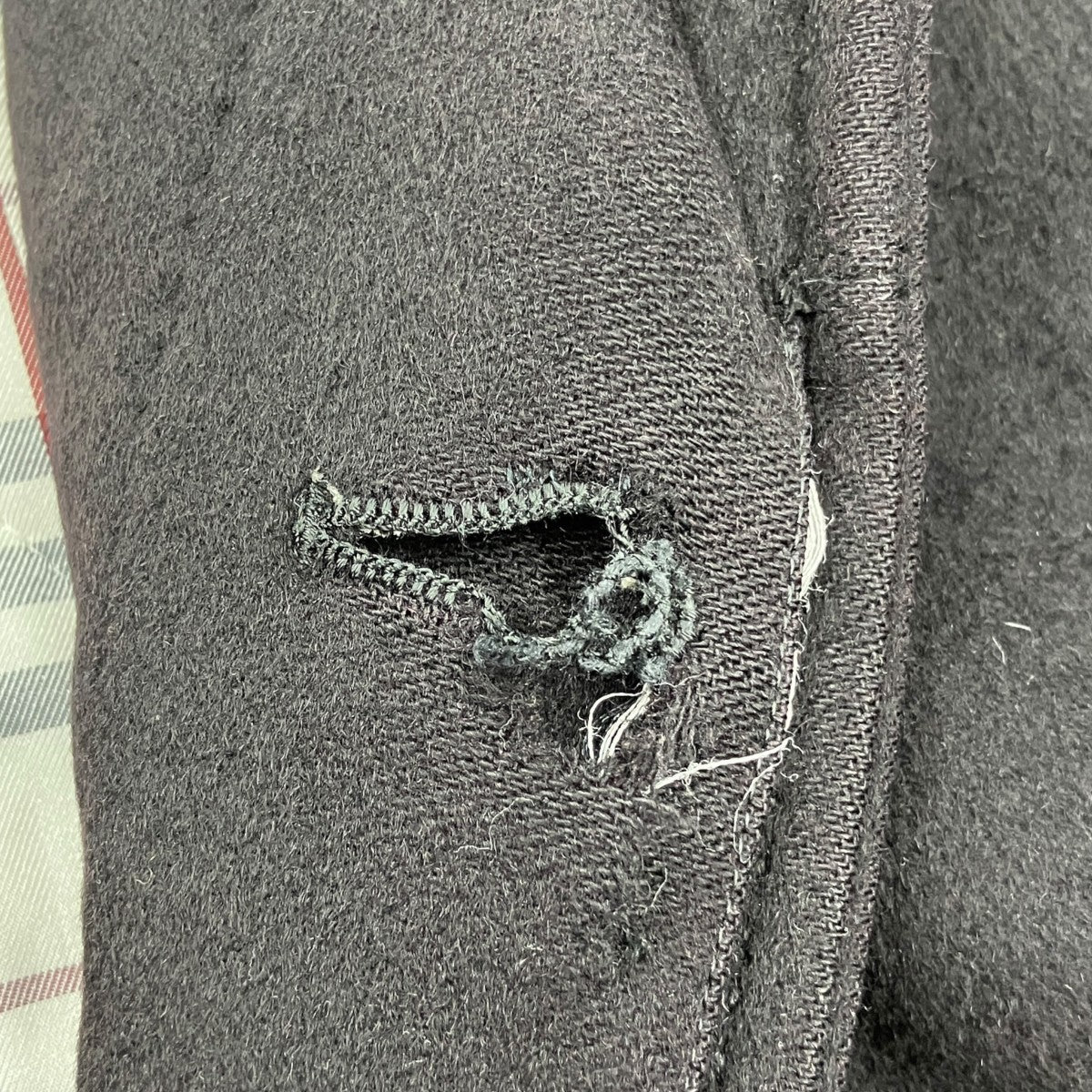 BURBERRY BLACK LABEL ライナー付ステンカラーコート 古着・中古-5枚目のアイテム画像