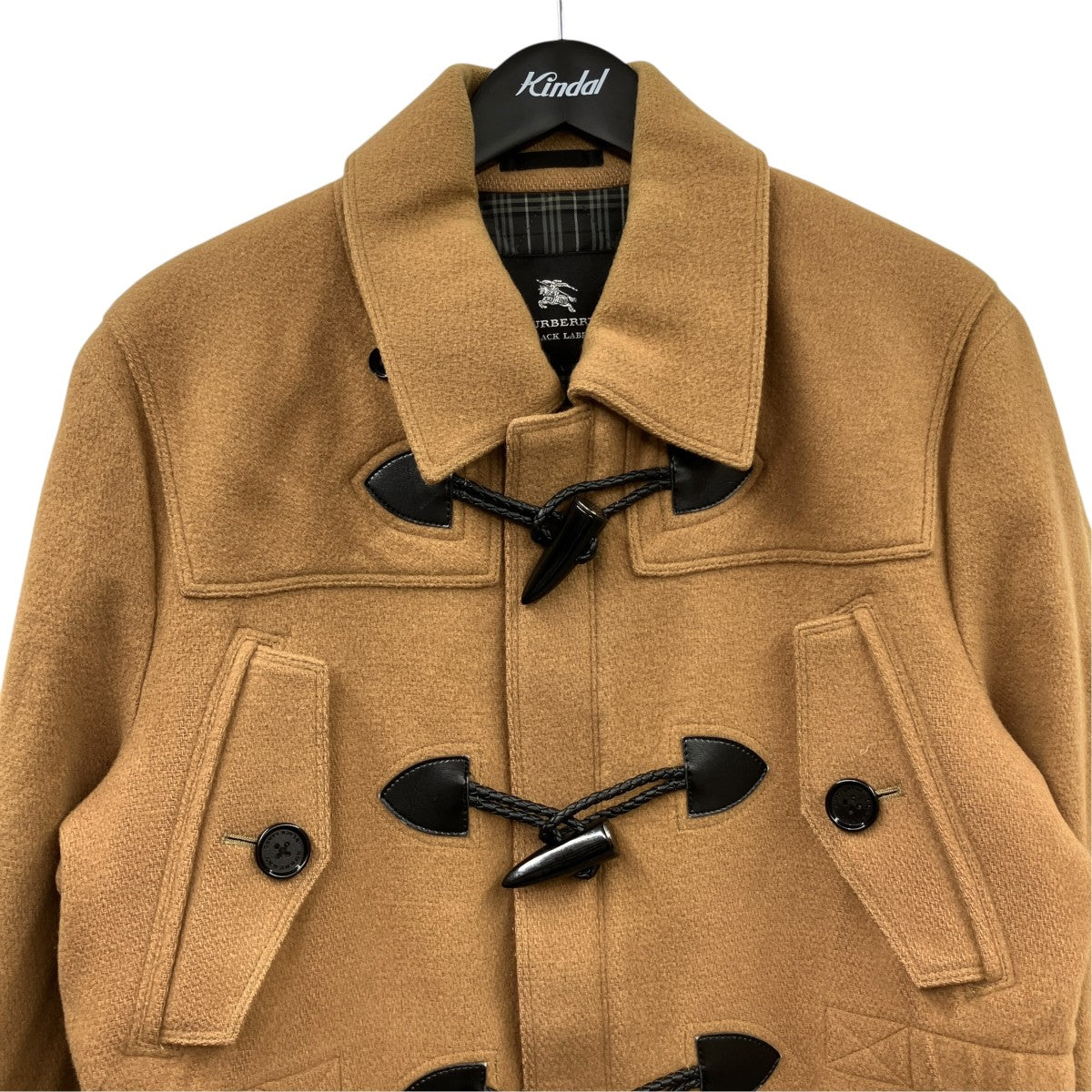 BURBERRY BLACK LABEL ダッフルコート 古着・中古-3枚目のアイテム画像
