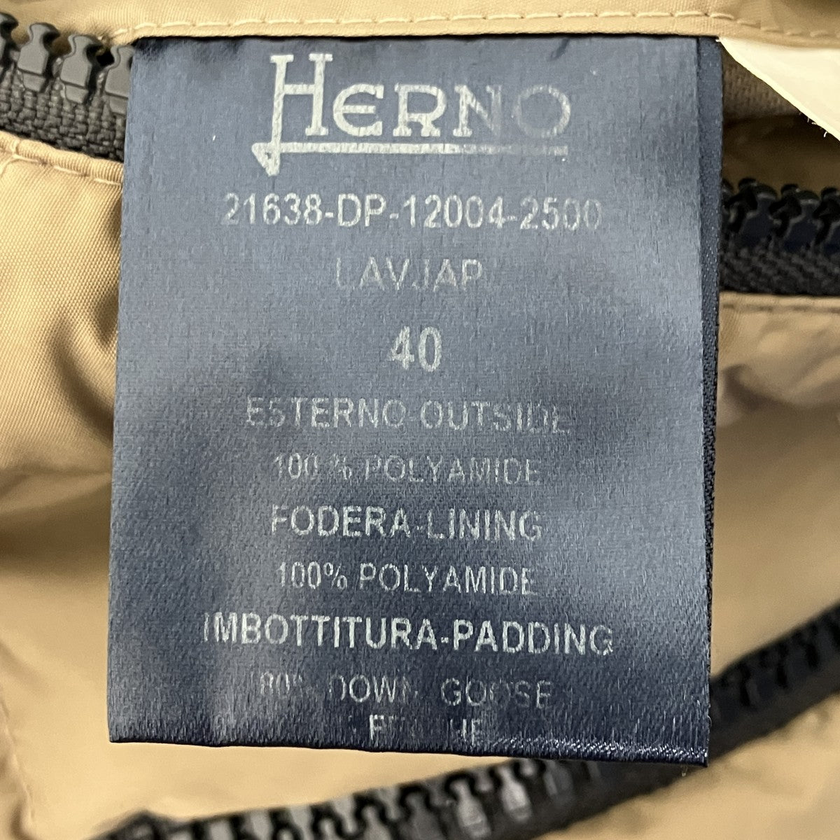 HERNO ダウンコート 古着・中古-10枚目のアイテム画像