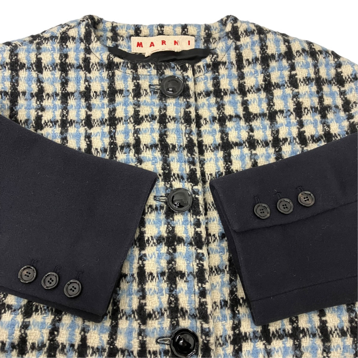 MARNI 切替ジャケット 古着・中古-4枚目のアイテム画像