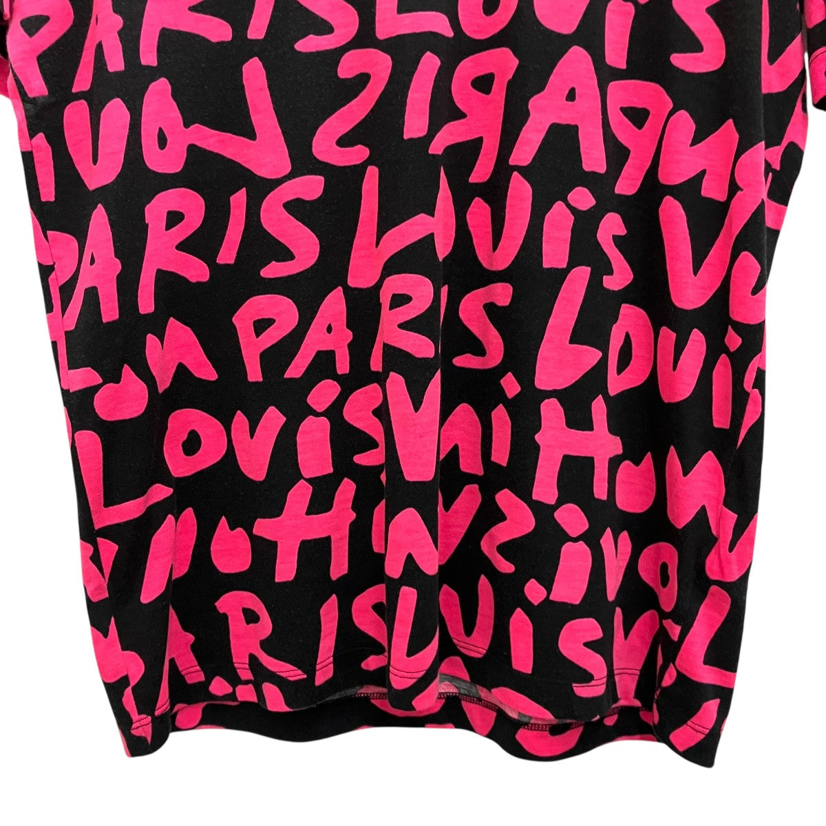 LOUIS VUITTON グラフィティプリントTシャツRM091S MOJR61JES 古着・中古-4枚目のアイテム画像
