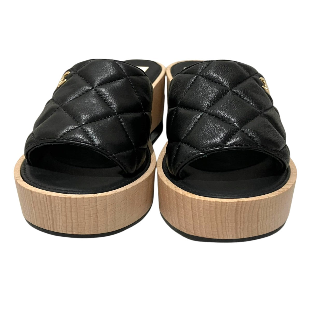 CHANEL 22C厚底ミュールG38555 古着・中古-2枚目のアイテム画像