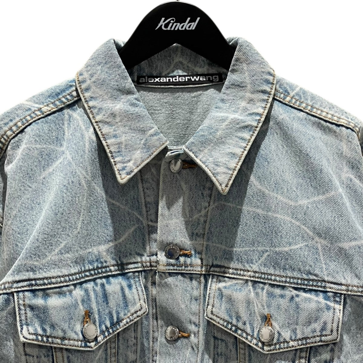 ALEXANDER WANG デニムジャケット 古着・中古-3枚目のアイテム画像