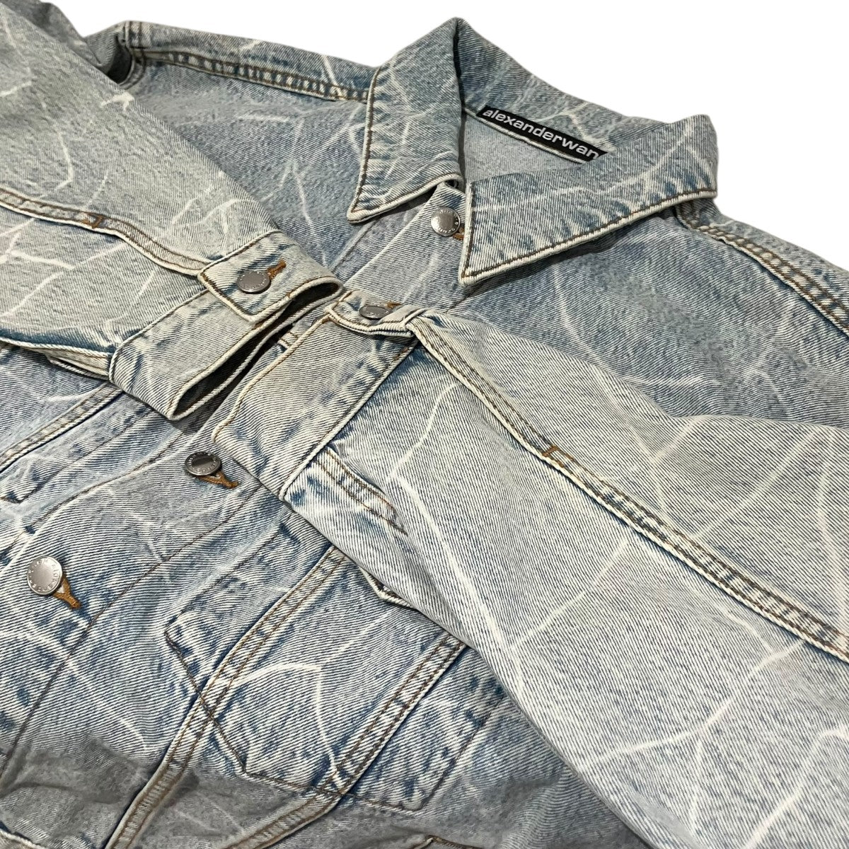 ALEXANDER WANG デニムジャケット 古着・中古-5枚目のアイテム画像