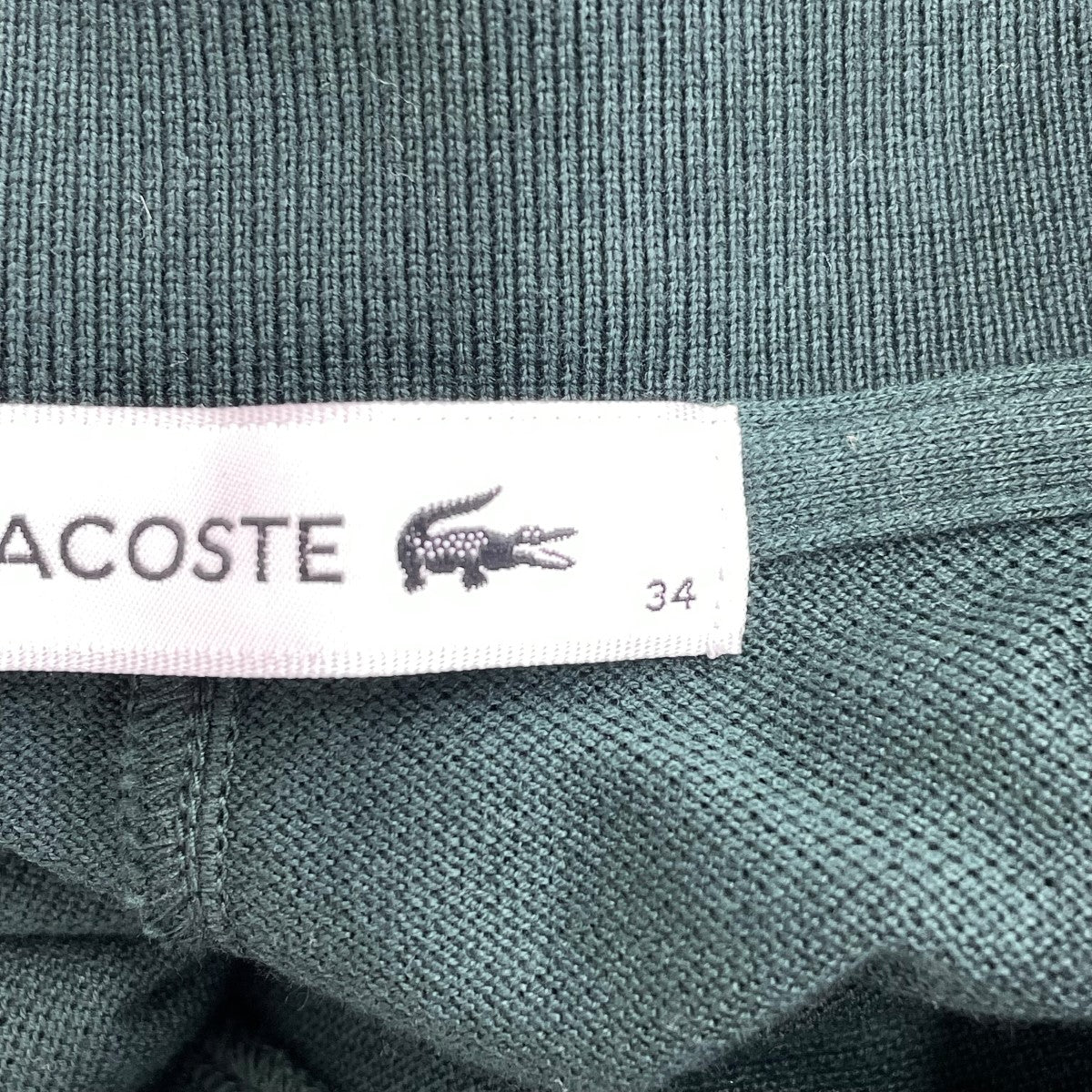 LACOSTE ベルト付きポロシャツワンピースEF053EL 古着・中古-5枚目のアイテム画像