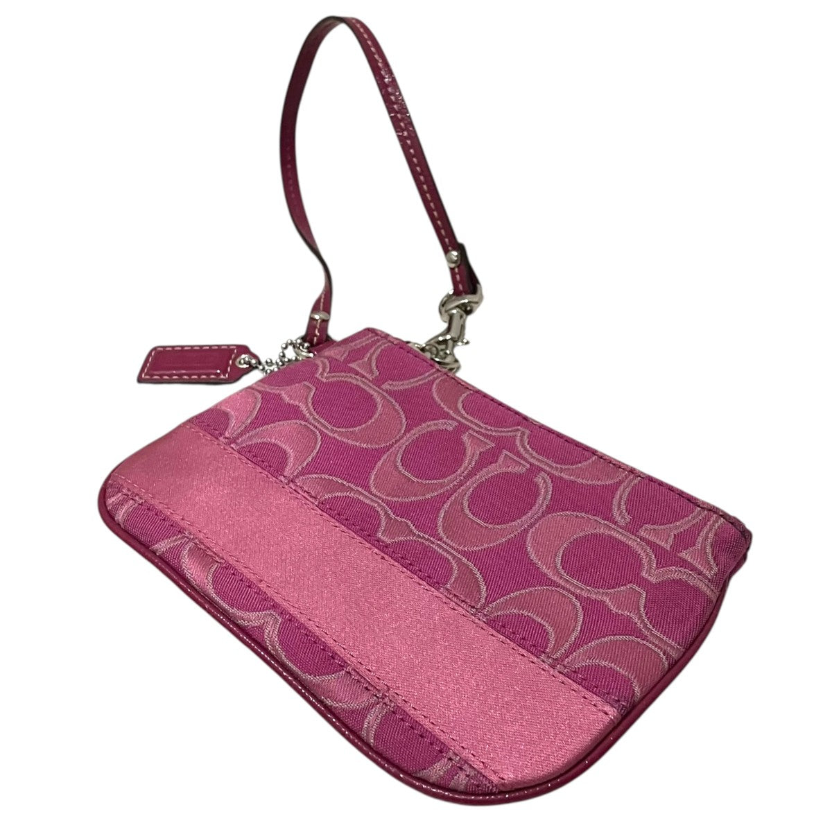 COACH シグネチャーポーチF47788 古着・中古-1枚目のアイテム画像