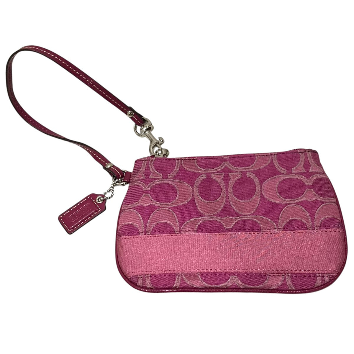 COACH シグネチャーポーチF47788 古着・中古-2枚目のアイテム画像