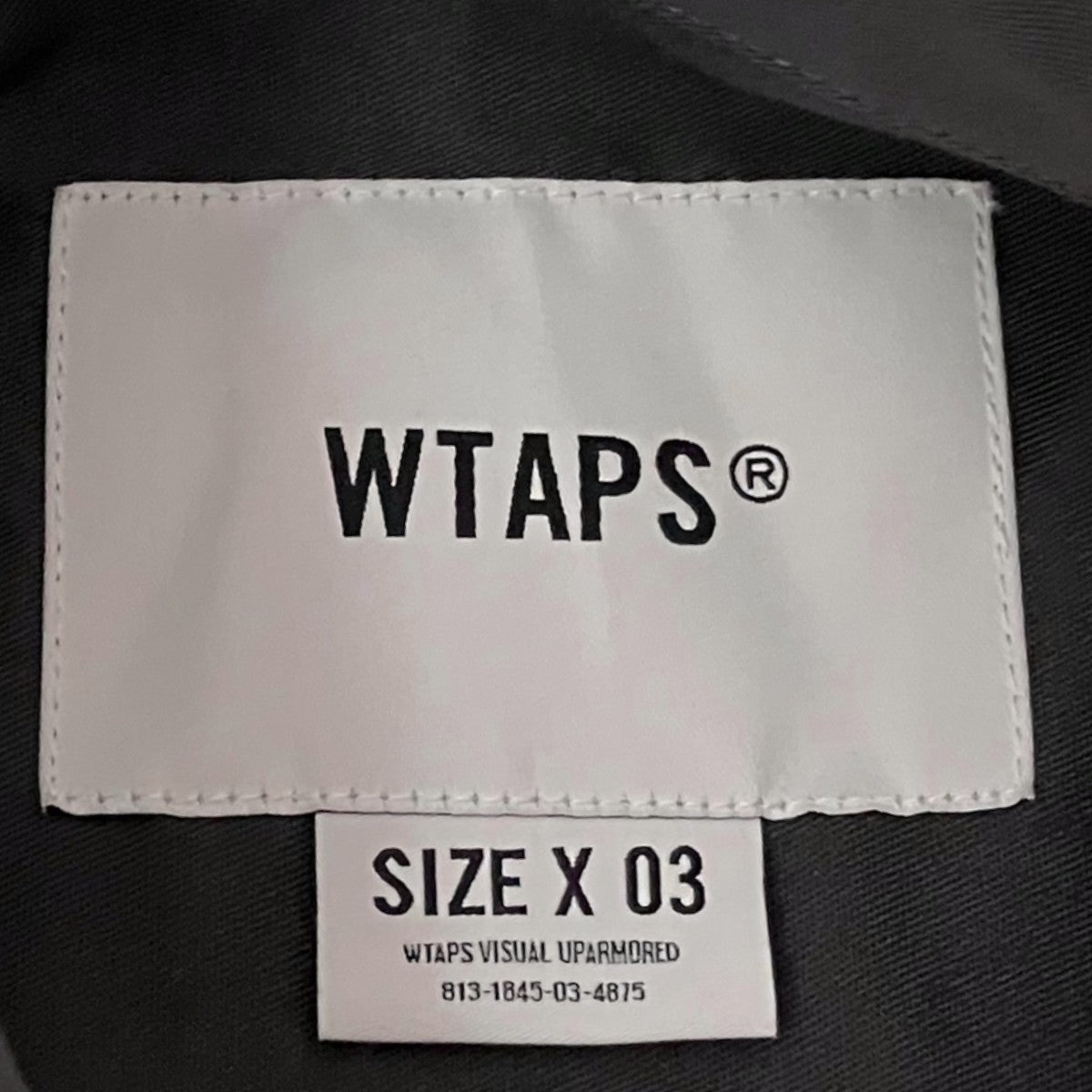 WTAPS 【REPO SS CTPL． TWILL 】半袖シャツ251CWDT-SHM06 古着・中古-6枚目のアイテム画像