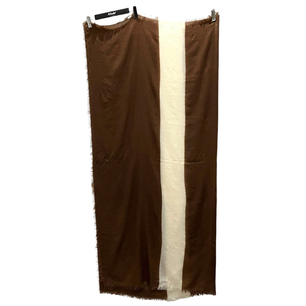 HERMES 大判カシミヤストール 古着・中古-1枚目のアイテム画像