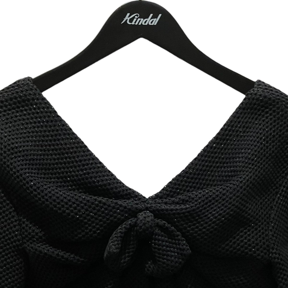 CHANEL メッシュリボンワンピースP46194V33829 古着・中古-3枚目のアイテム画像