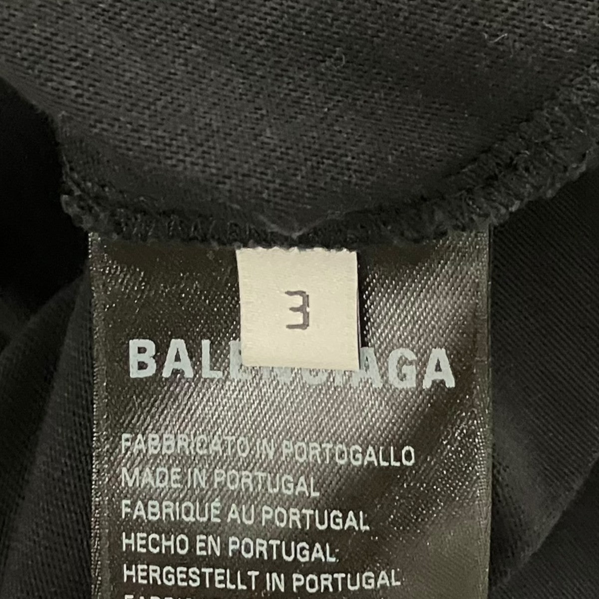 BALENCIAGA ロゴパッチTシャツ783399 古着・中古-7枚目のアイテム画像