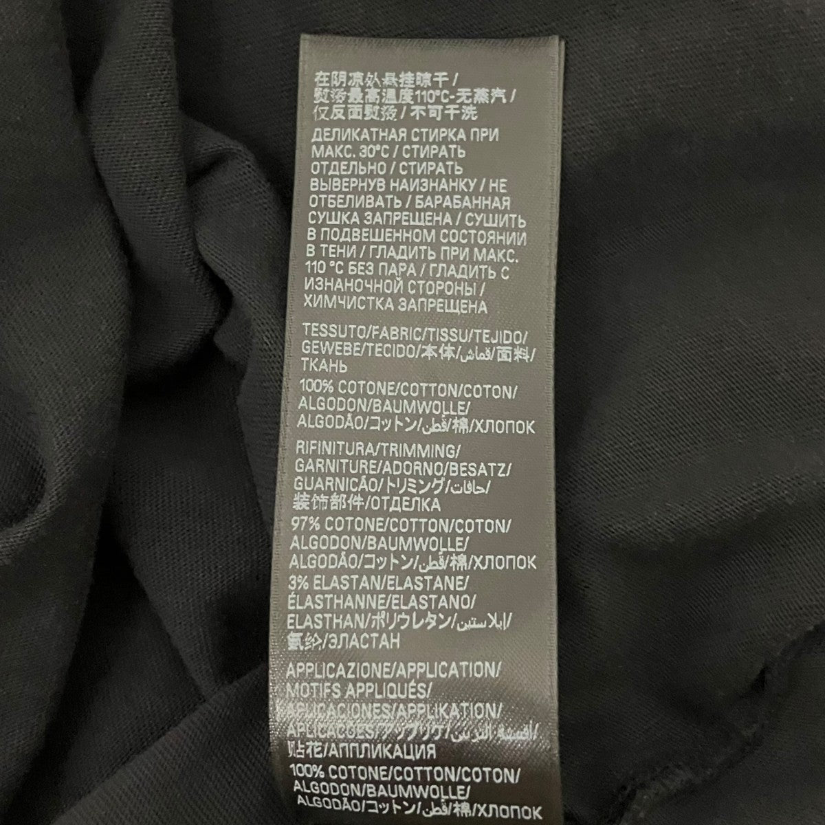 BALENCIAGA ロゴパッチTシャツ783399 古着・中古-8枚目のアイテム画像