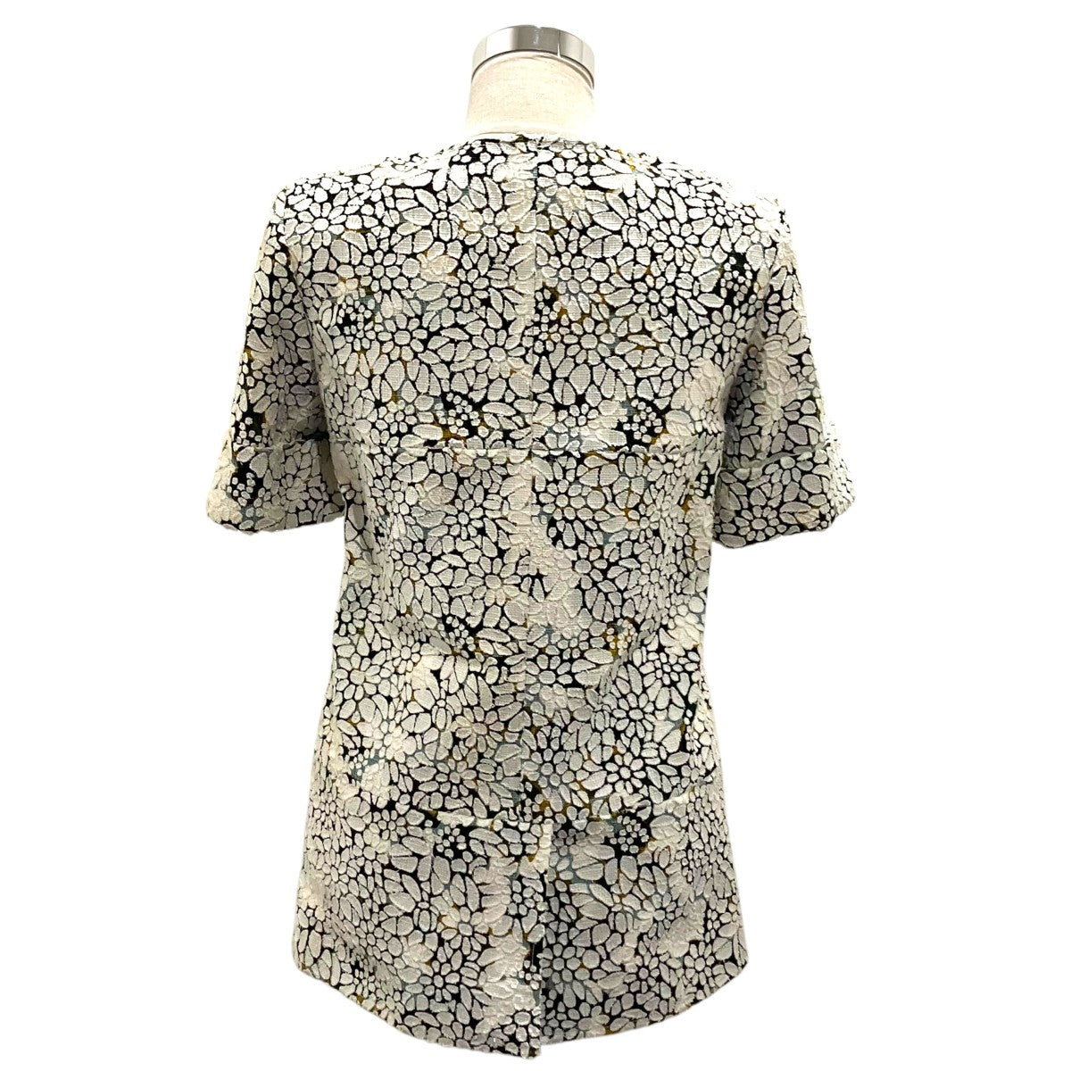CHANEL 15SS【フラワーツイードワンピース】ツイードワンピースP51454 古着・中古-2枚目のアイテム画像