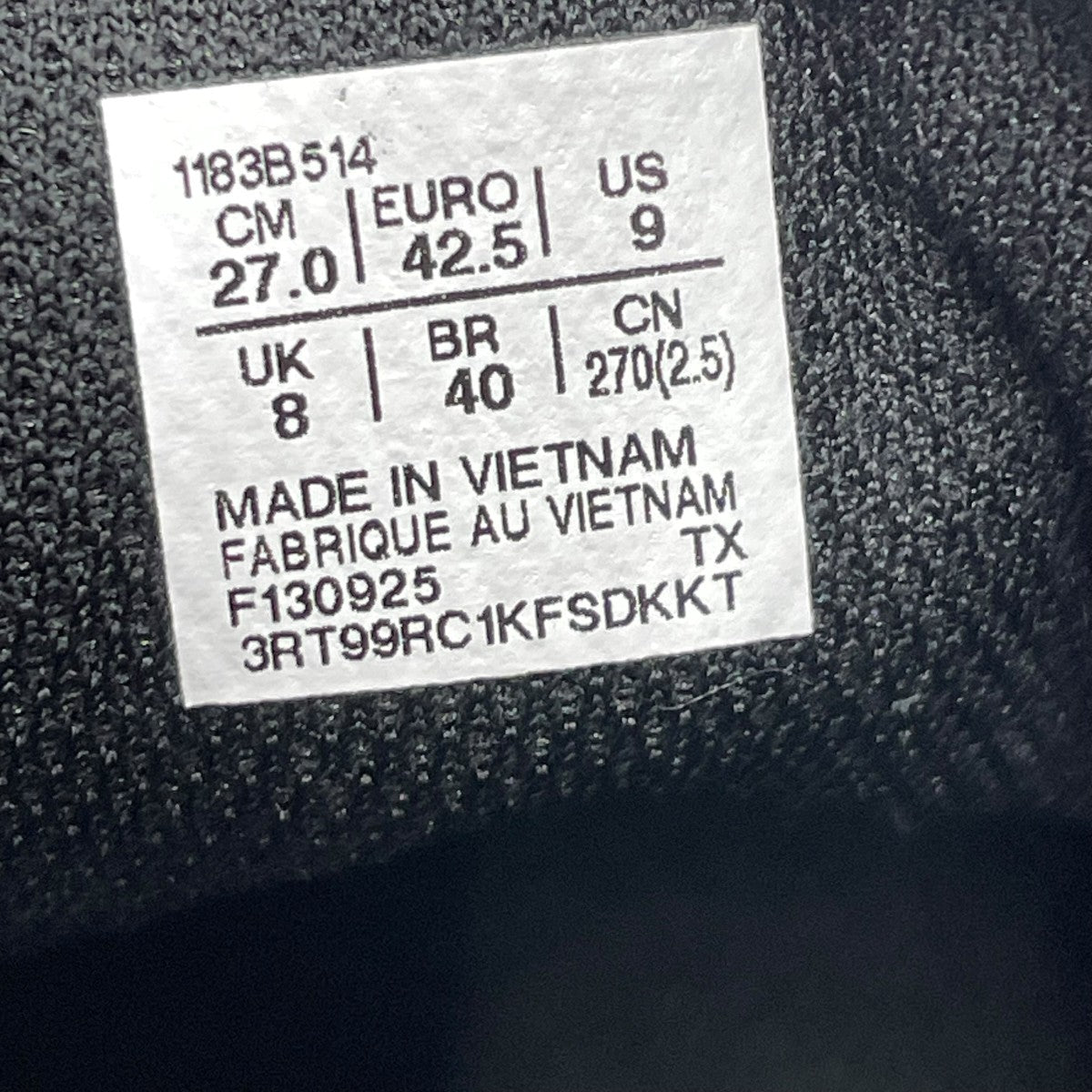 Onitsuka Tiger ハイカットスニーカー1183B513 古着・中古-7枚目のアイテム画像