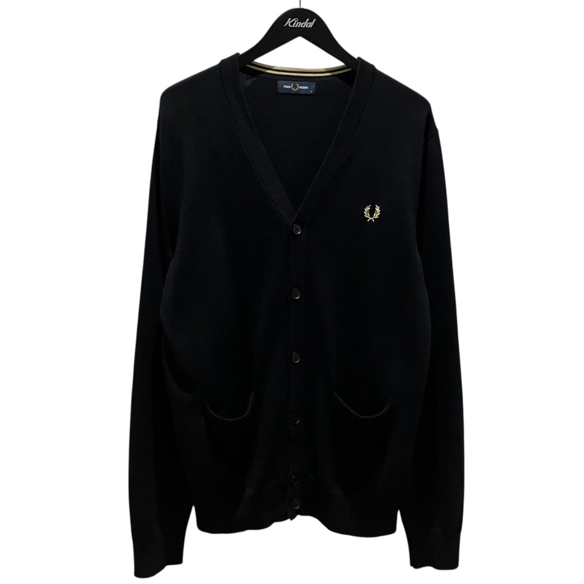 FRED PERRY カーディガン 古着・中古-1枚目のアイテム画像