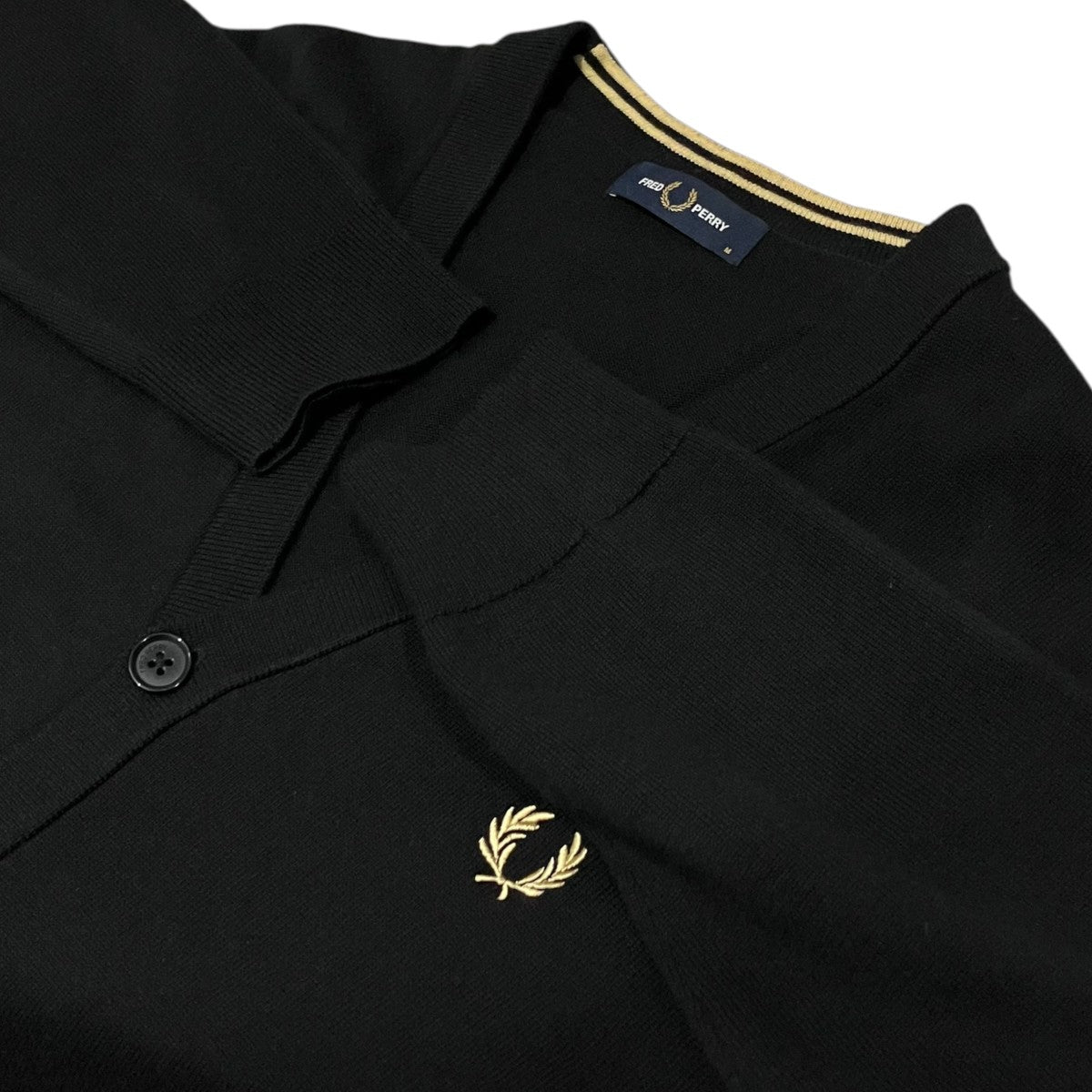 FRED PERRY カーディガン 古着・中古-5枚目のアイテム画像
