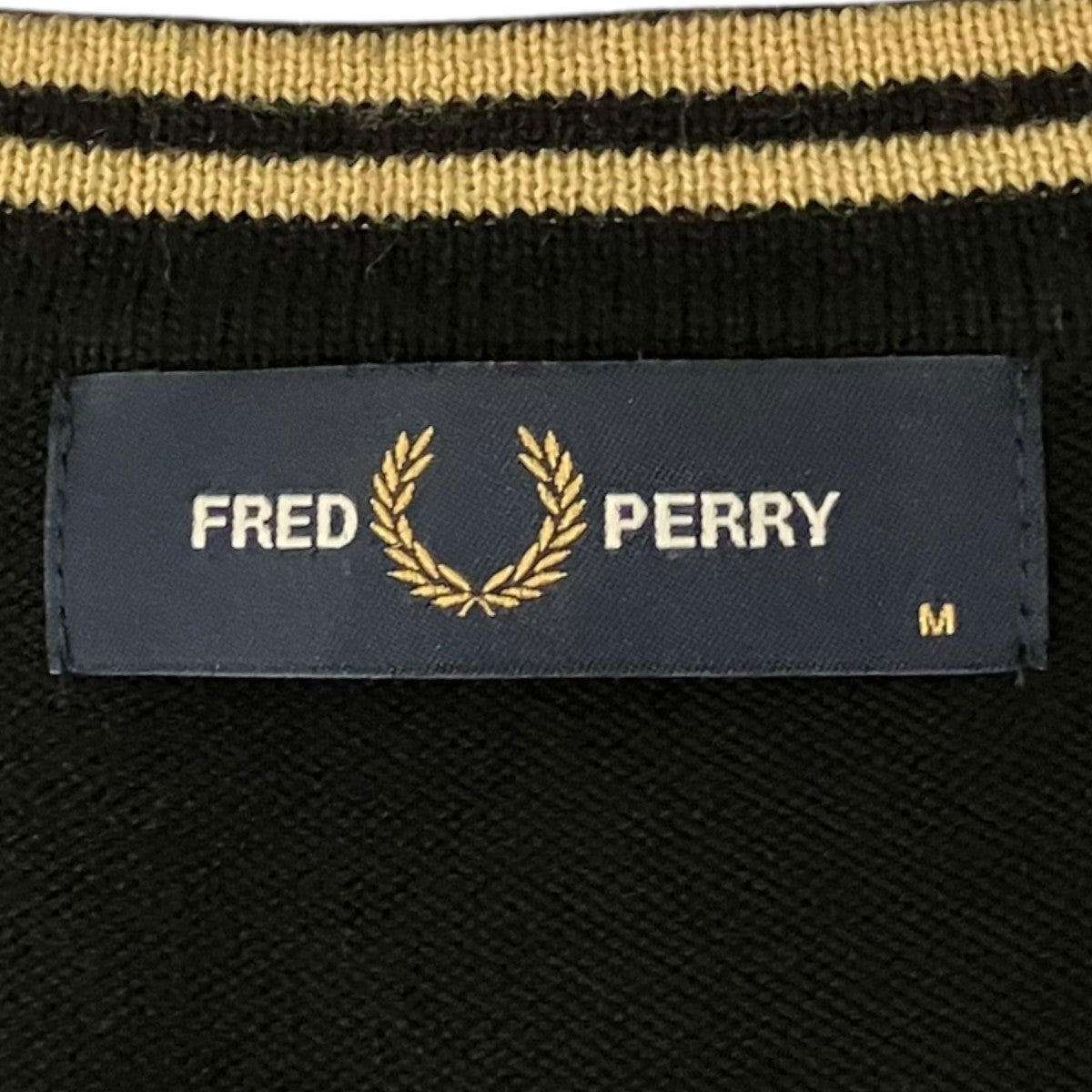 FRED PERRY カーディガン 古着・中古-7枚目のアイテム画像