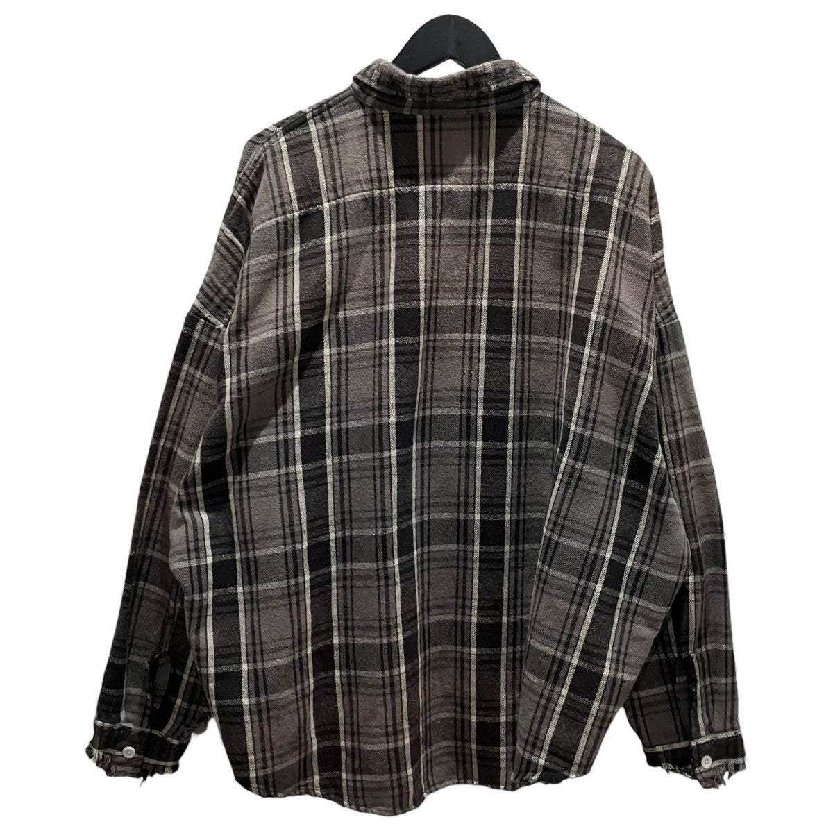 SAINT MICHAEL 【FRANNEL SHIRT】チェックシャツSM-YS1-0000-023 古着・中古-2枚目のアイテム画像