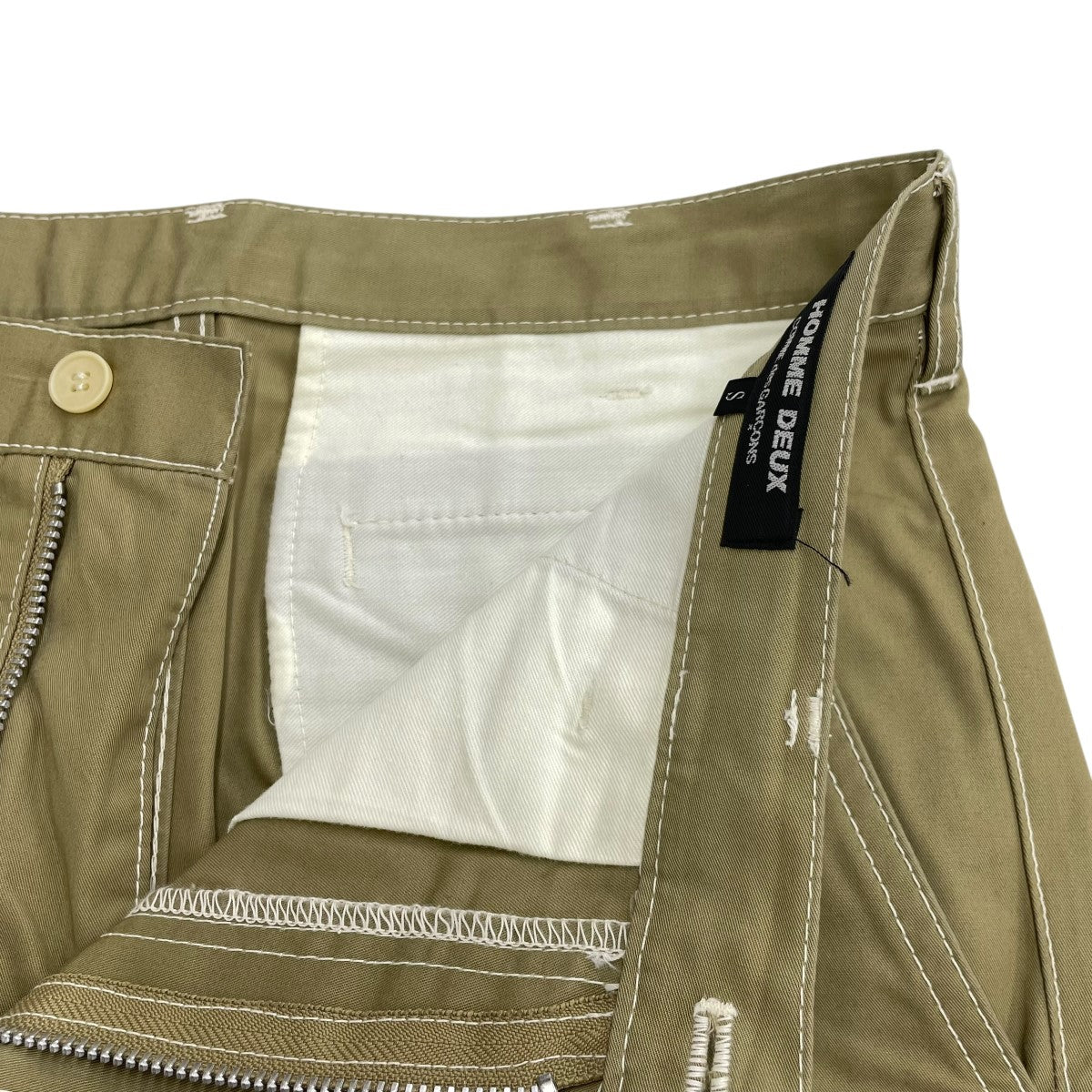 COMME des GARCONS HOMME DEUX チノパンツDQ-P070 古着・中古-3枚目のアイテム画像