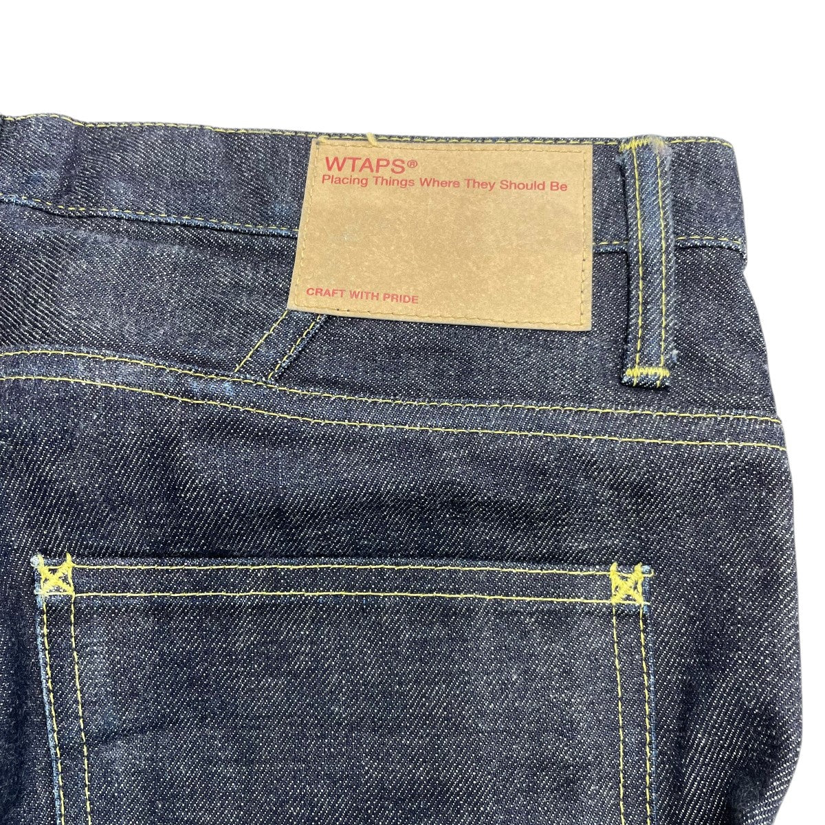 WTAPS デニムパンツ112GDT-PTM02 古着・中古-4枚目のアイテム画像
