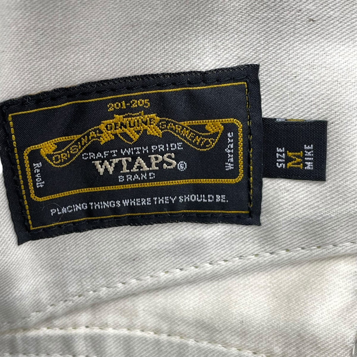 WTAPS デニムパンツ112GDT-PTM02 古着・中古-8枚目のアイテム画像