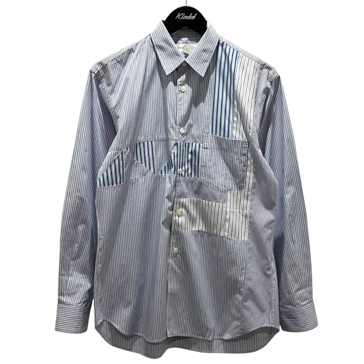 COMME des GARCONS SHIRT 切替ストライプシャツSH-O1 古着・中古-1枚目のアイテム画像