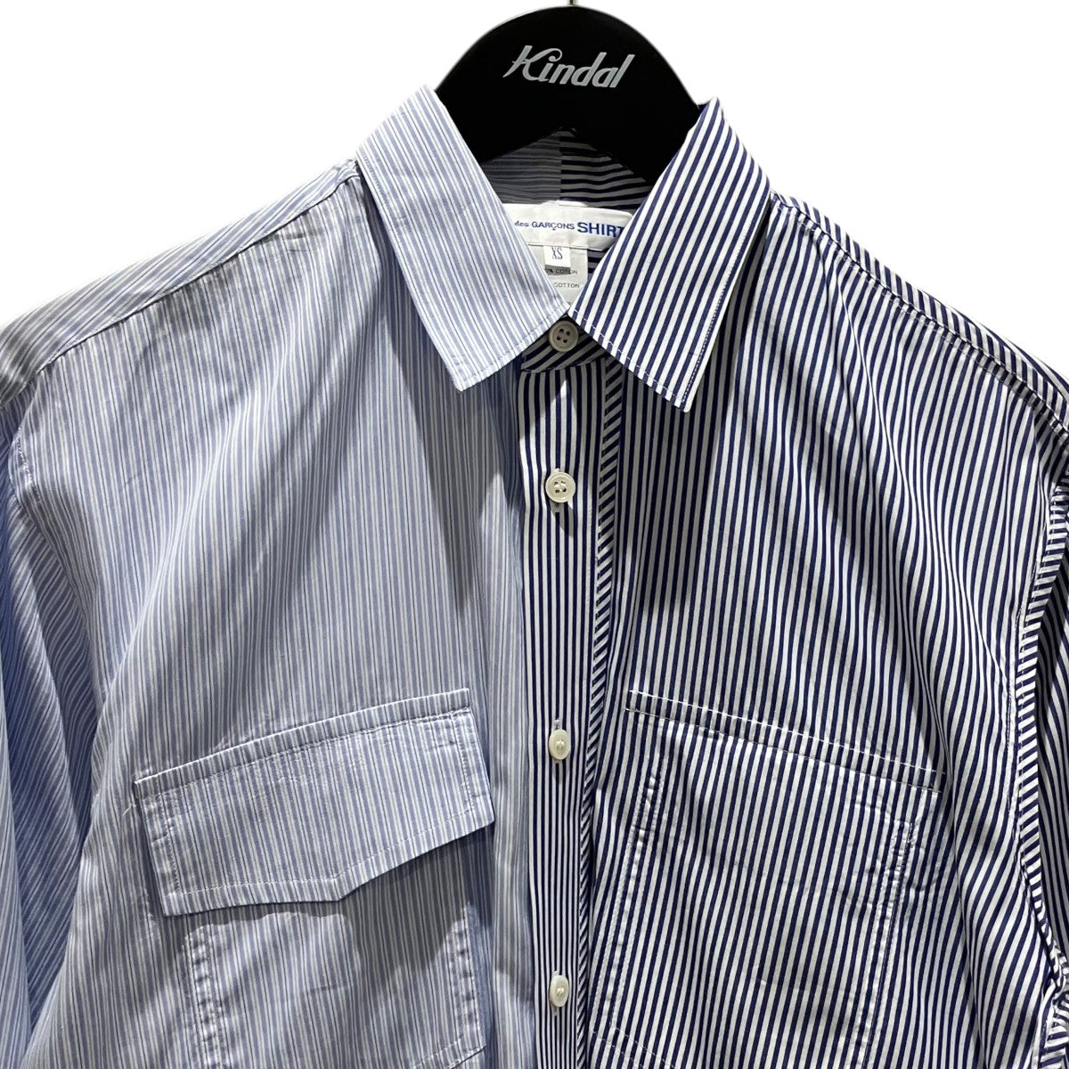COMME des GARCONS SHIRT 切替チェックシャツW23071 古着・中古-3枚目のアイテム画像