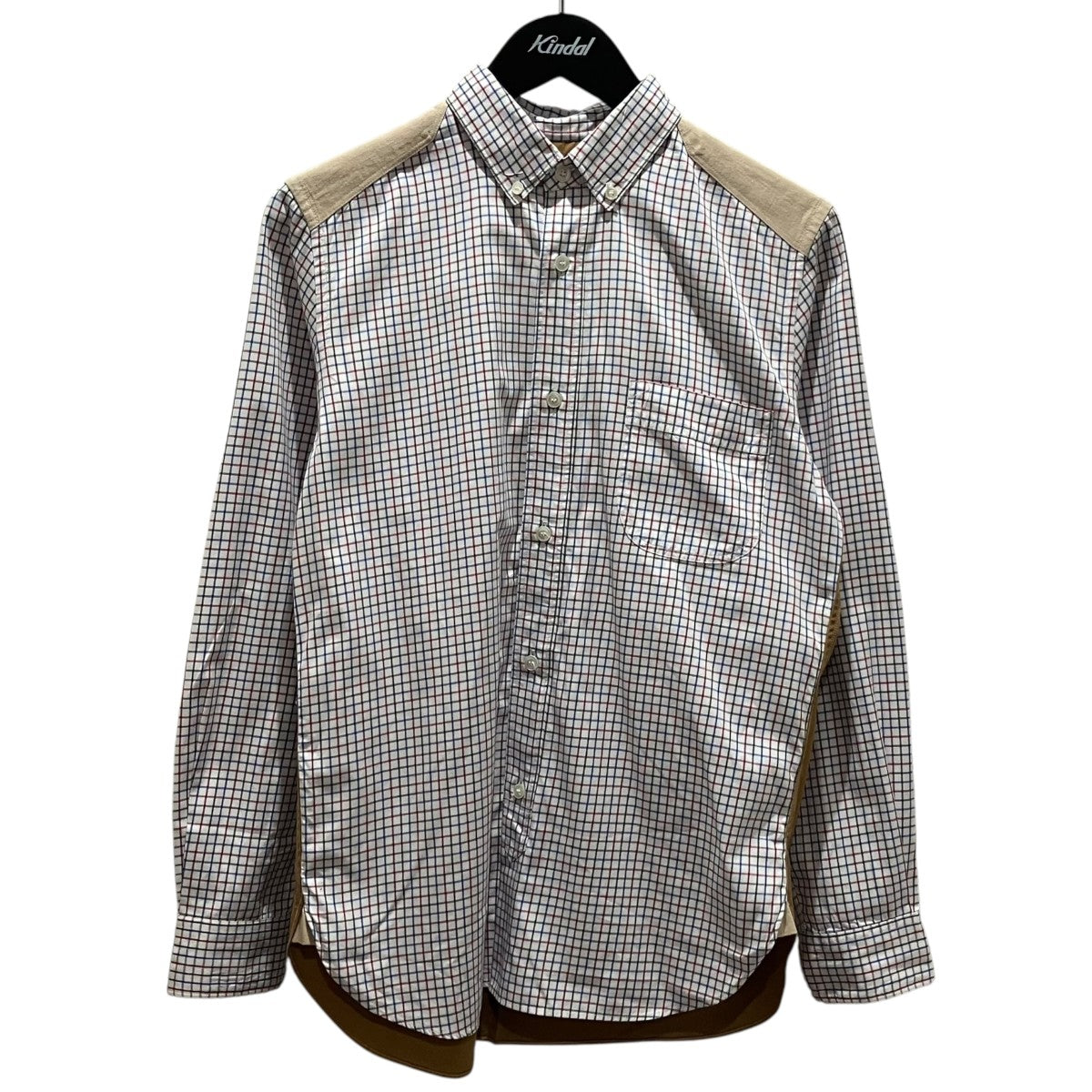 CDG JUNYA WATANABE MAN チェックシャツWN-B039 古着・中古-1枚目のアイテム画像