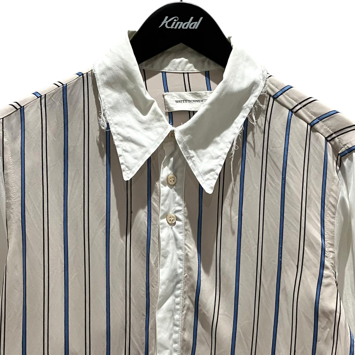 WALES BONNER 【LOVER’S ROCK SHIRT】長袖シャツMA20SH10 古着・中古-3枚目のアイテム画像