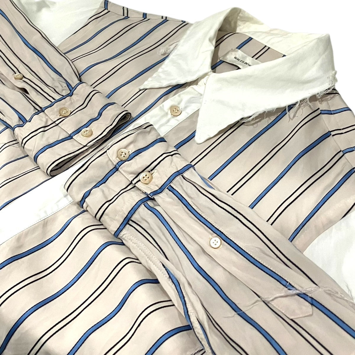 WALES BONNER 【LOVER’S ROCK SHIRT】長袖シャツMA20SH10 古着・中古-5枚目のアイテム画像