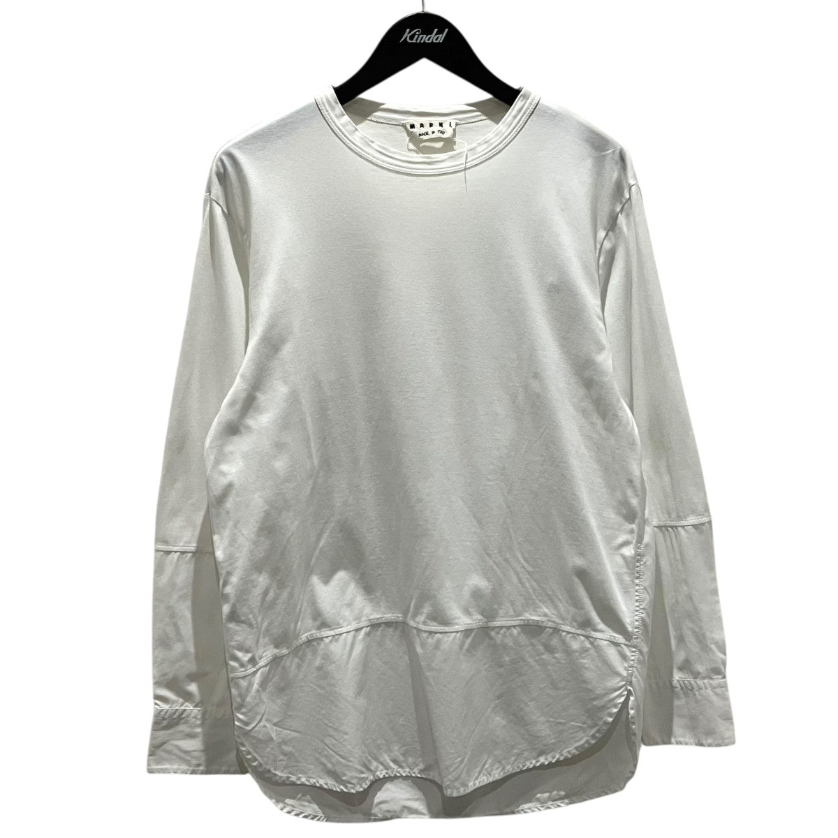 MARNI 19AWドッキングTシャツHUMU0097Q0 古着・中古-1枚目のアイテム画像