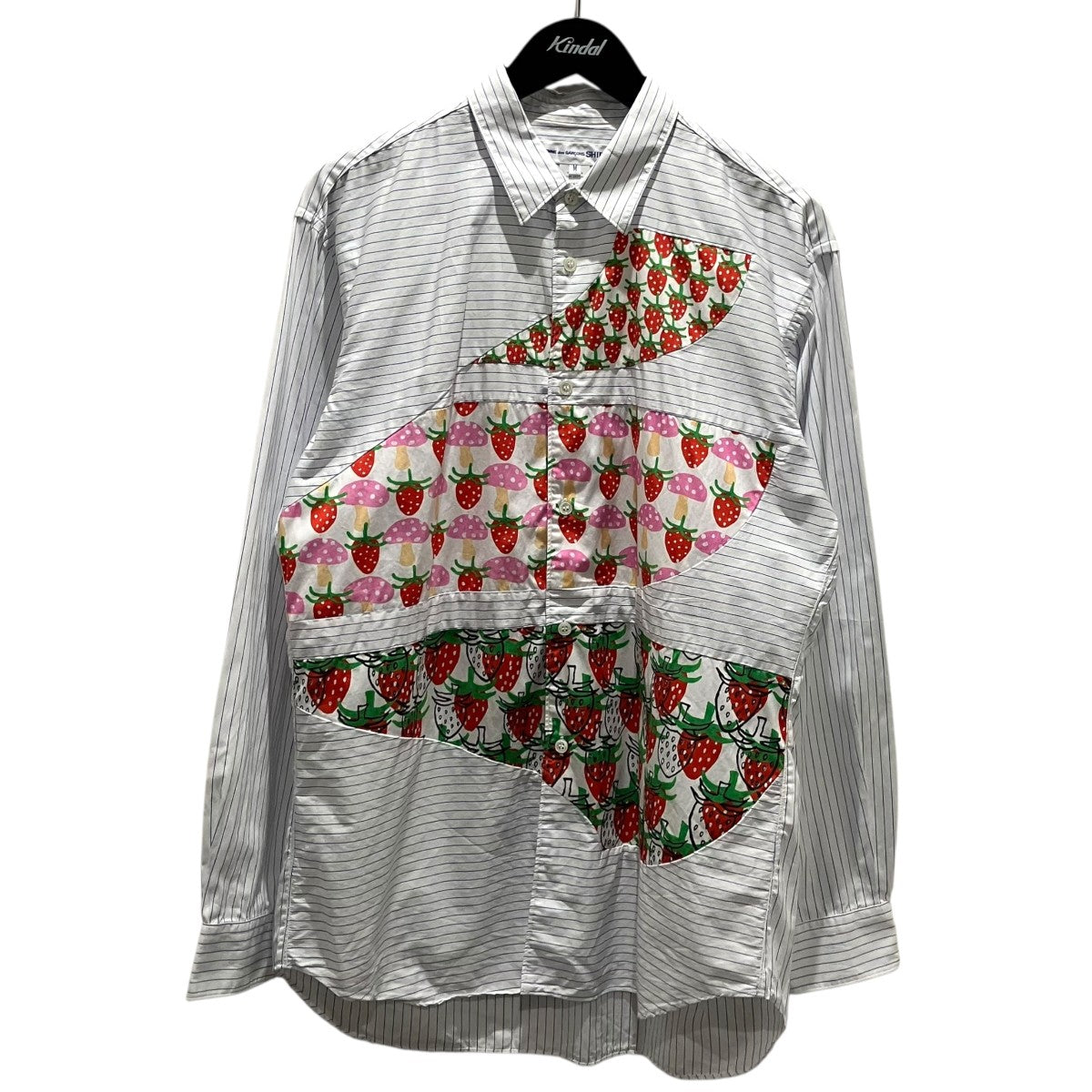 COMME des GARCONS SHIRT×Brett Westfall 23SS長袖シャツFK-B003 古着・中古-1枚目のアイテム画像