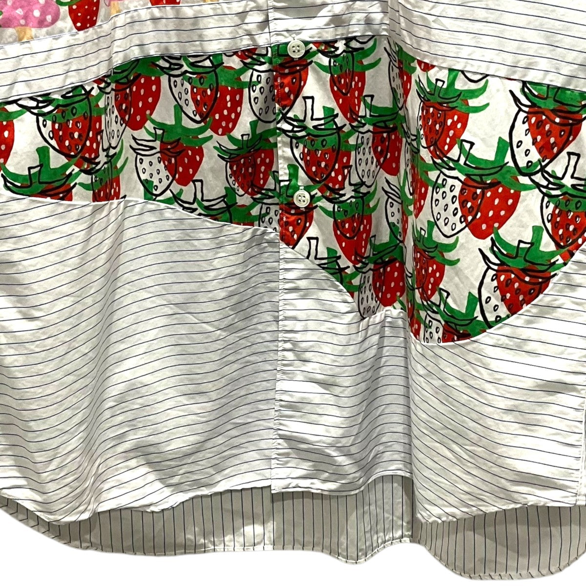 COMME des GARCONS SHIRT×Brett Westfall 23SS長袖シャツFK-B003 古着・中古-4枚目のアイテム画像