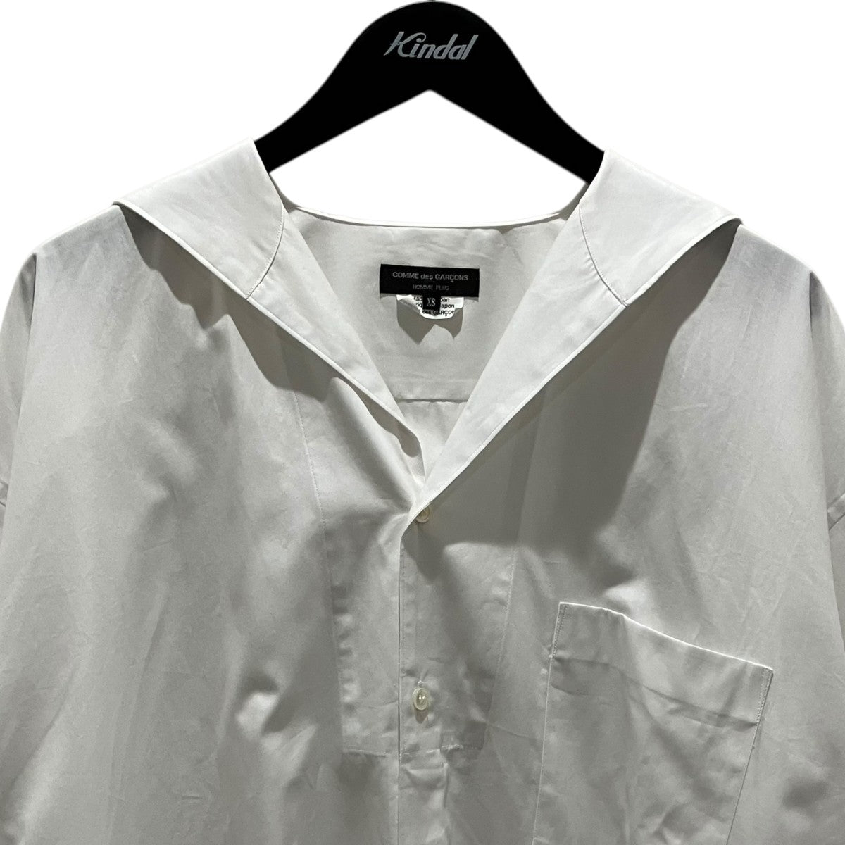 COMME des GARCONS HOMME PLUS 22SSセーラーカラーロングシャツPI-B028 古着・中古-3枚目のアイテム画像