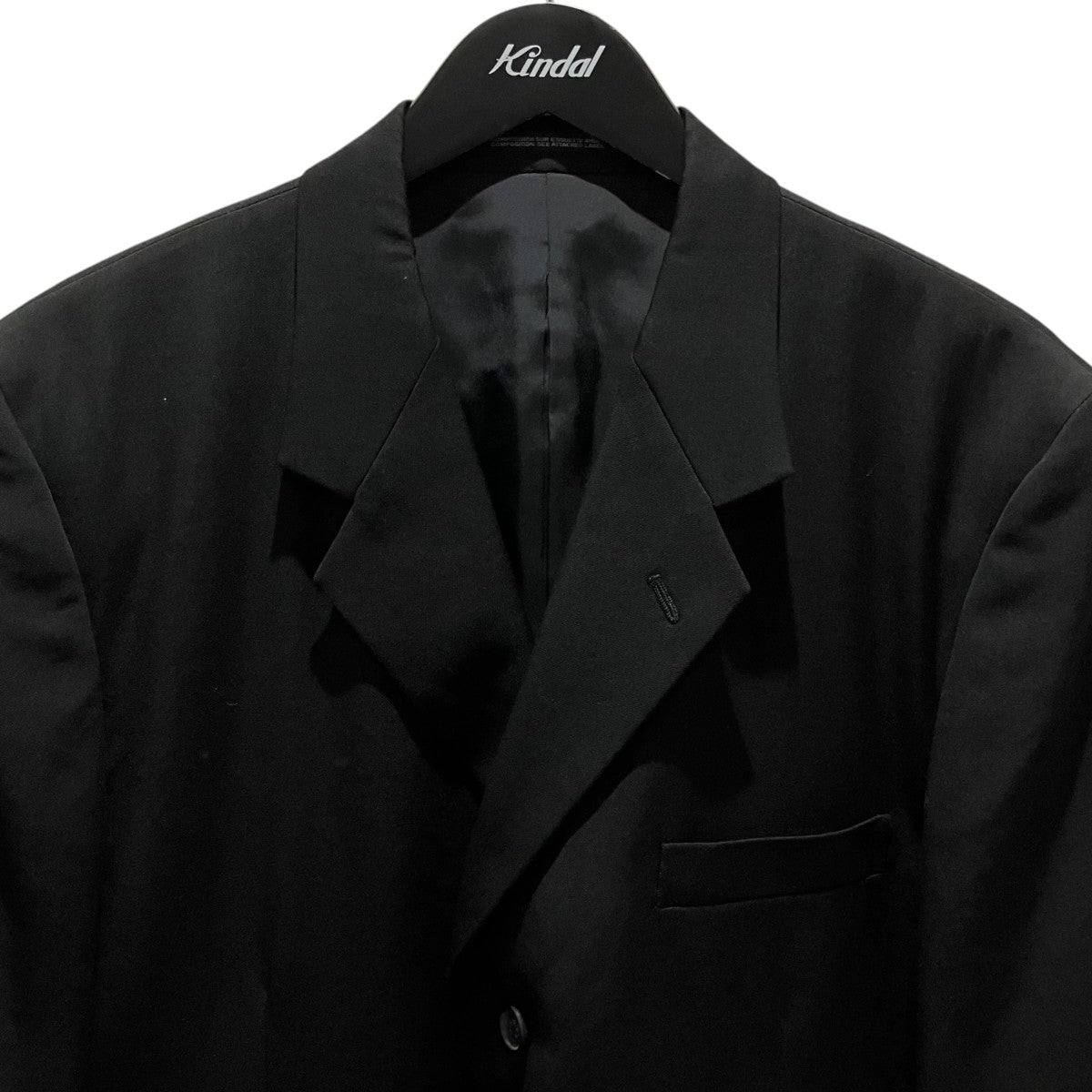 YOHJI YAMAMOTO COSTUME D’HOMME 20AWウールギャバジン3BテーラードジャケットHR-J80-150-2A 古着・中古-3枚目のアイテム画像