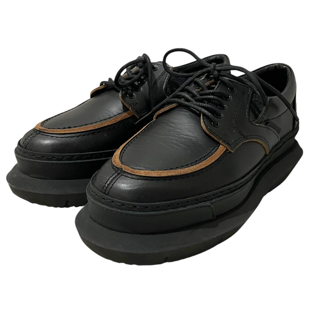 sacai レザースニーカー22-02765M 古着・中古-1枚目のアイテム画像