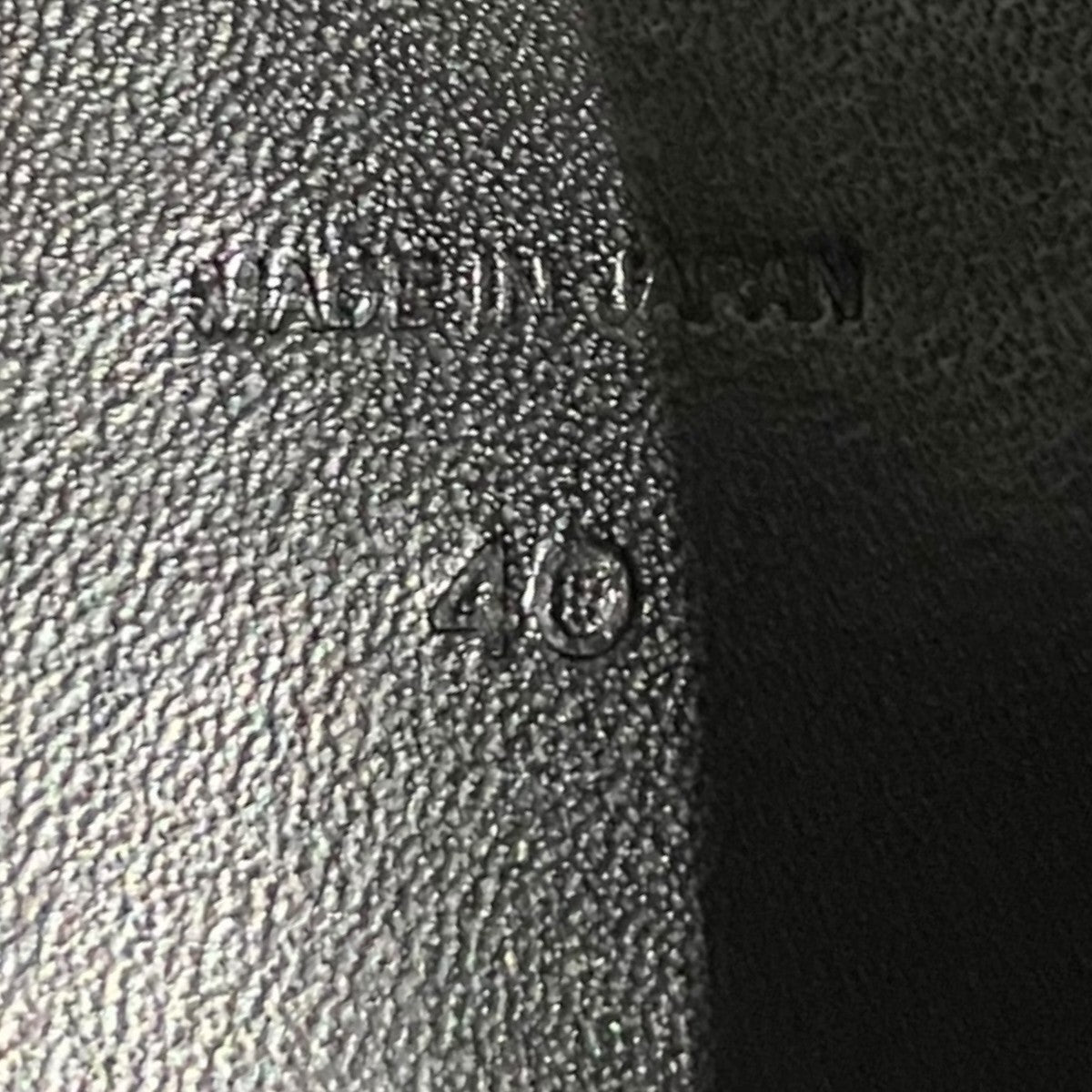 sacai レザースニーカー22-02765M 古着・中古-10枚目のアイテム画像