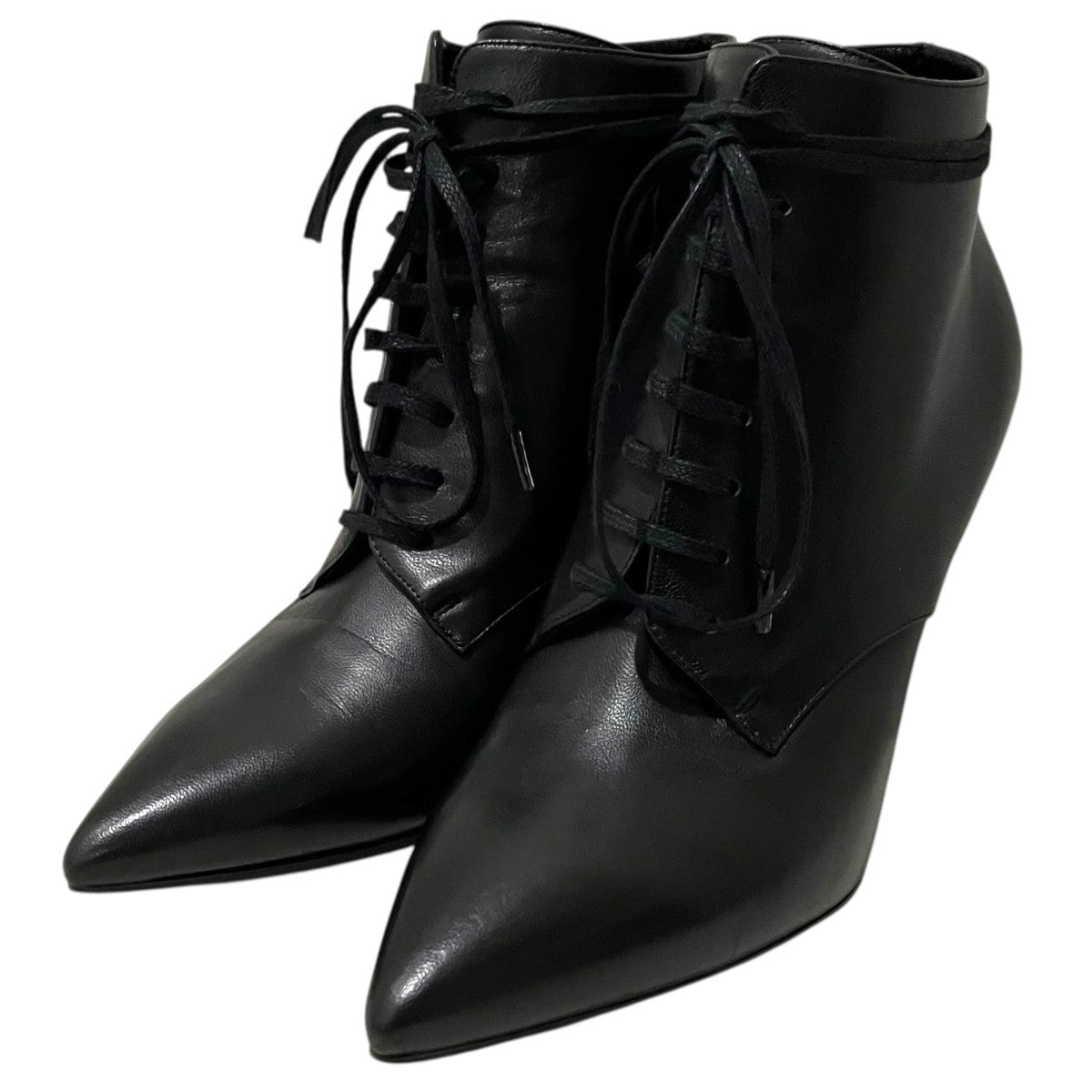 Saint Laurent Paris レースアップヒールパンプス515190 古着・中古-1枚目のアイテム画像