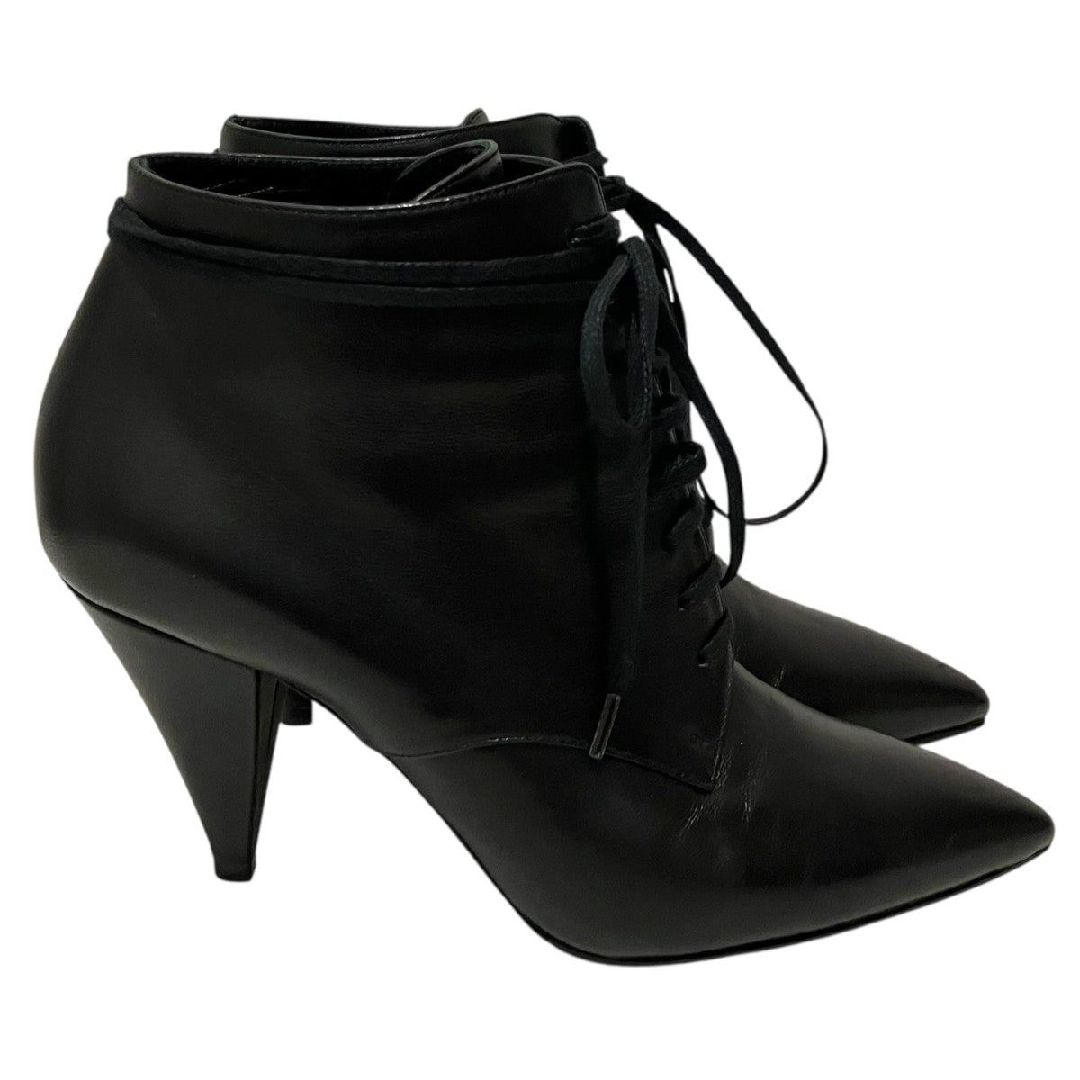Saint Laurent Paris レースアップヒールパンプス515190 古着・中古-4枚目のアイテム画像