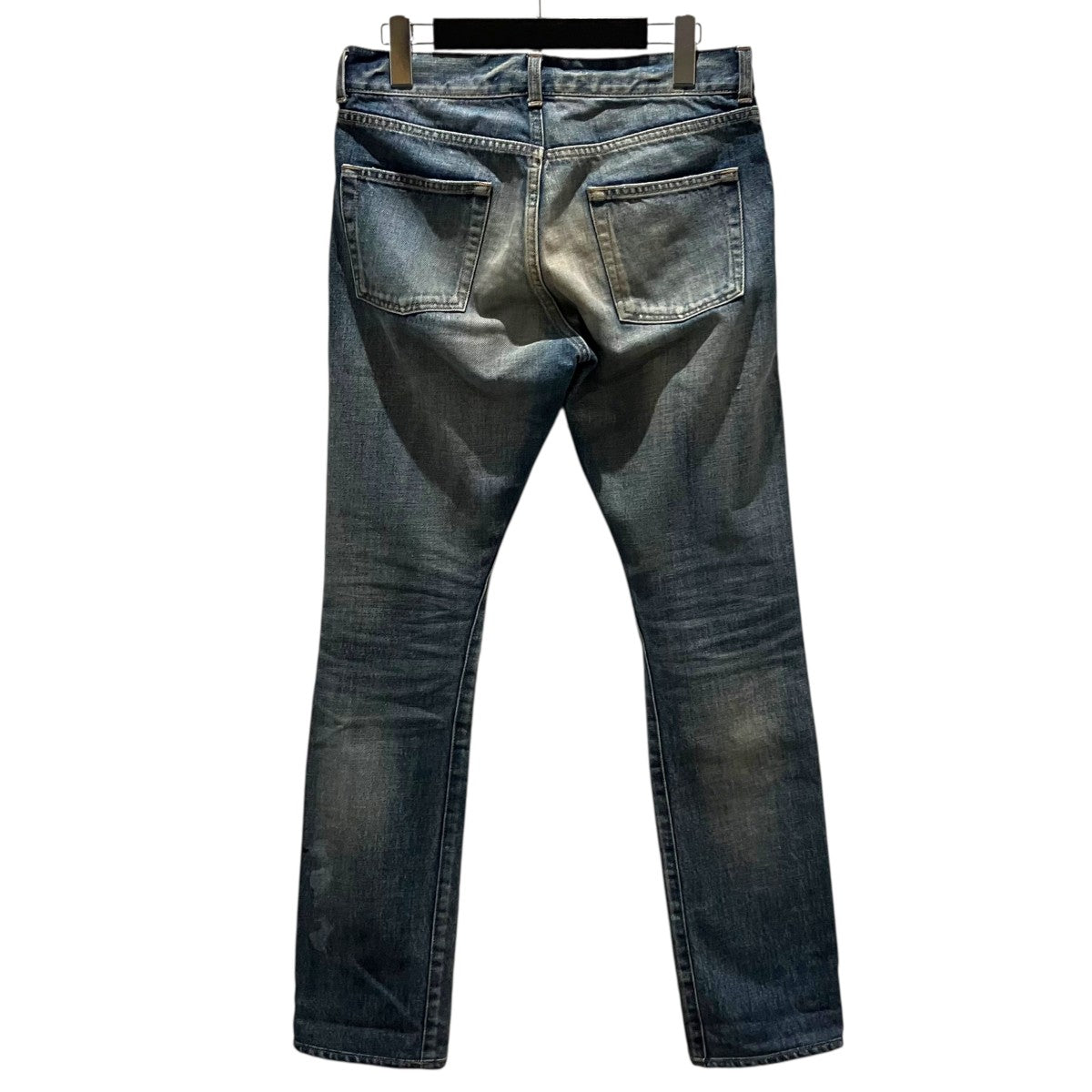 Saint Laurent Paris ニーペイントデニムパンツ526881 古着・中古-2枚目のアイテム画像