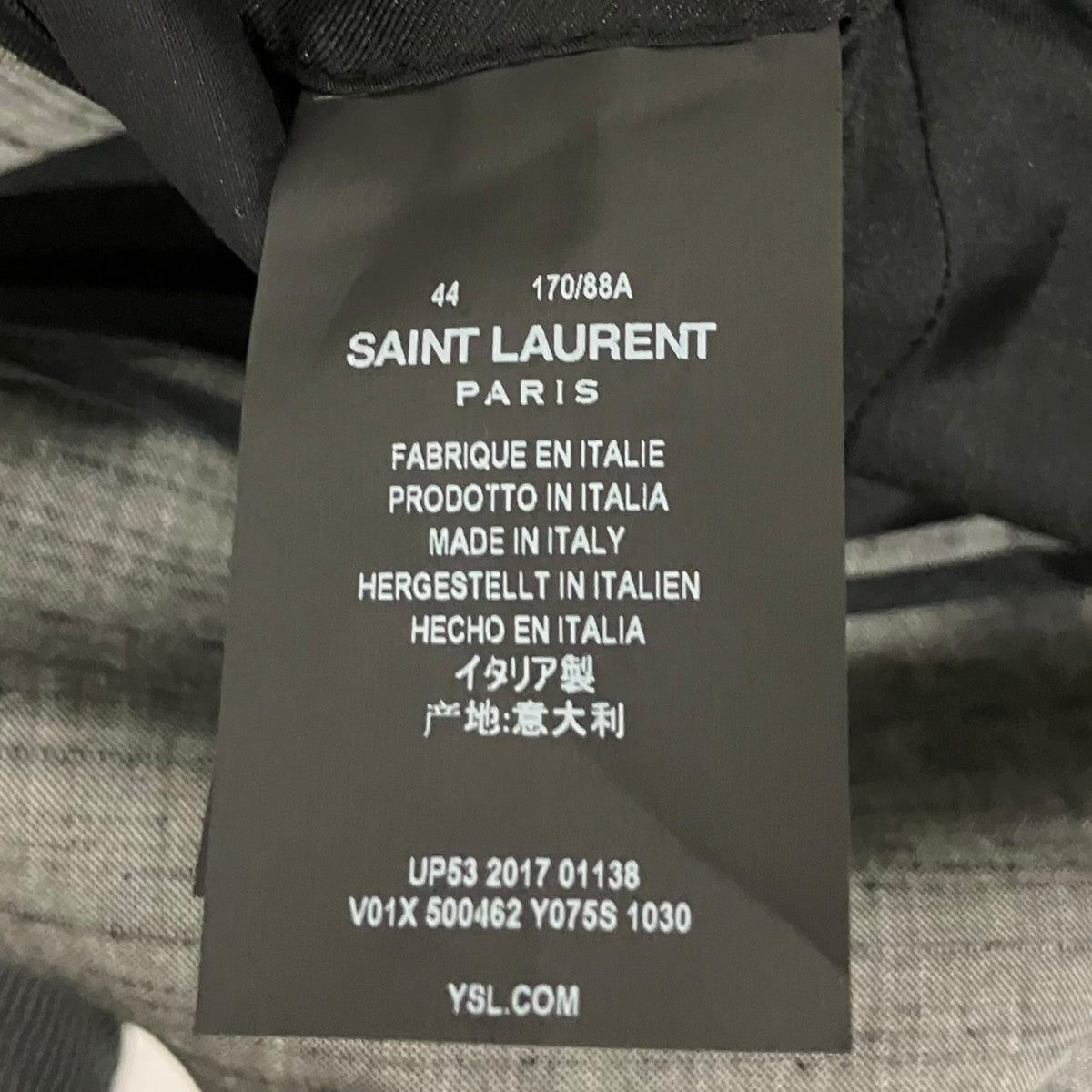 Saint Laurent Paris テーラードジャケット500462 古着・中古-6枚目のアイテム画像