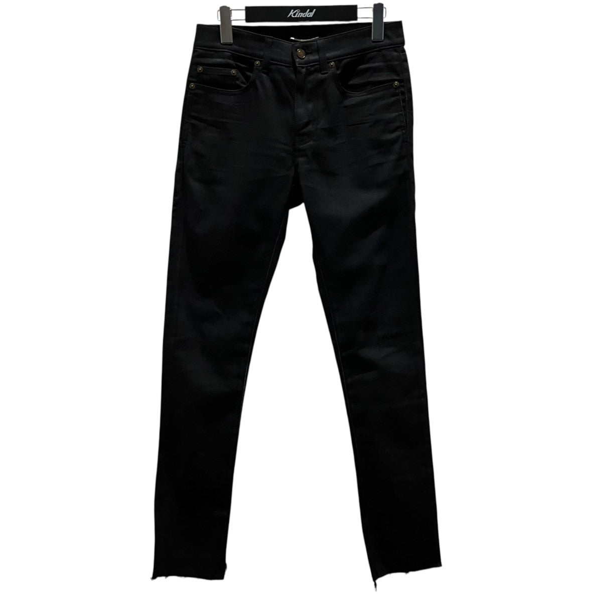Saint Laurent Paris 裾デザインスキニーデニムパンツ571760 古着・中古-1枚目のアイテム画像