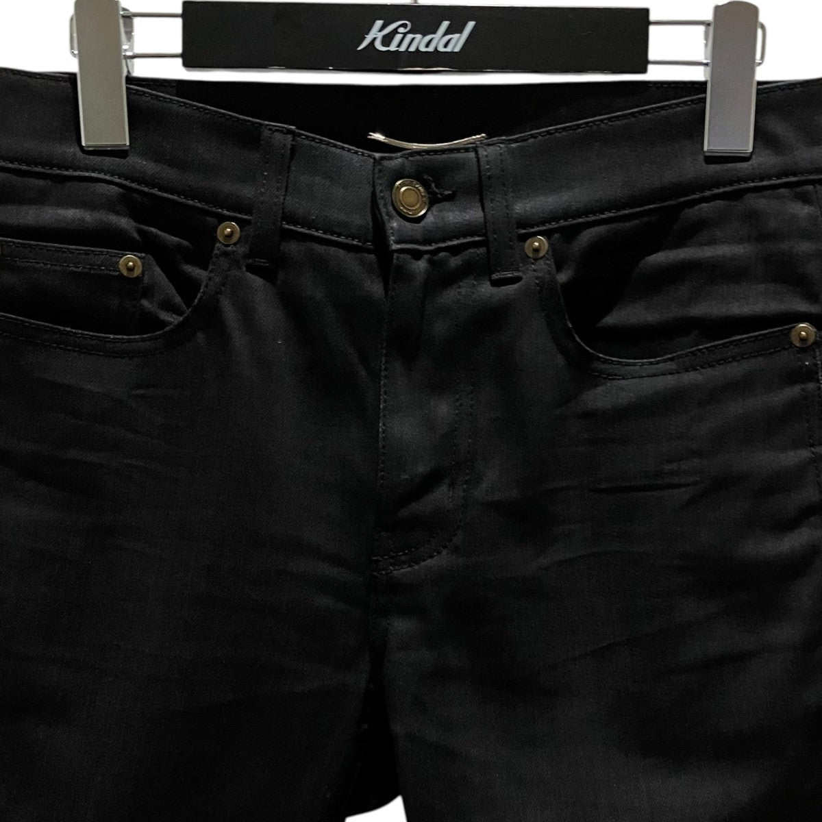 Saint Laurent Paris 裾デザインスキニーデニムパンツ571760 古着・中古-3枚目のアイテム画像