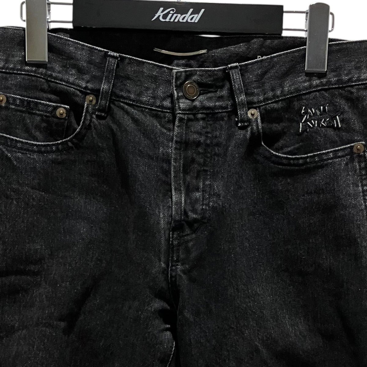 Saint Laurent Paris ポケット刺繍デニムパンツ526883 古着・中古-3枚目のアイテム画像