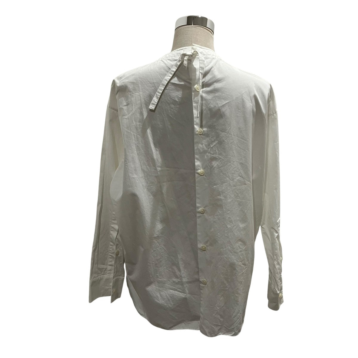 MARNI バックボタンブラウスCAMAU48A00TCY67 古着・中古-2枚目のアイテム画像