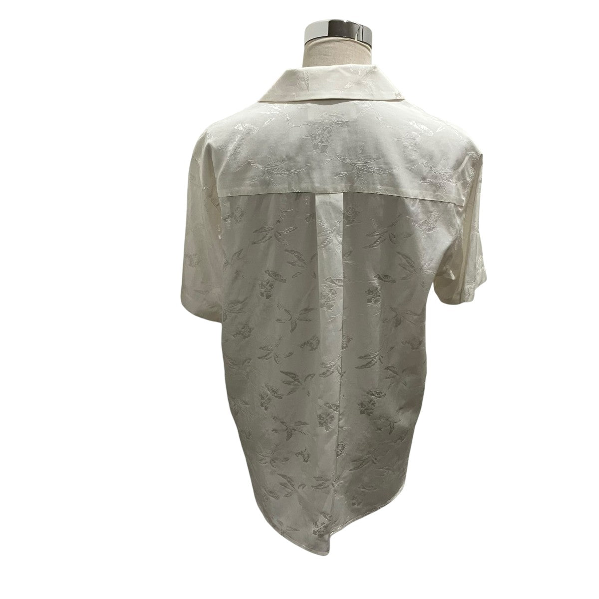 mame kurogouchi 26SS【Karako Jacquard Open Collar Shirt】ジャガードシャツジャケットMM26SS-SH045 古着・中古-2枚目のアイテム画像