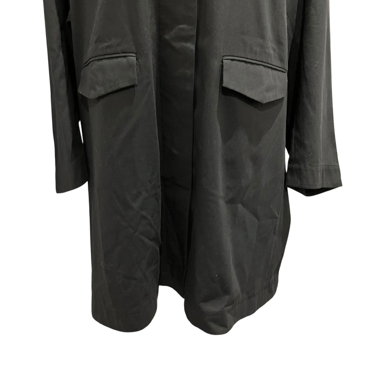 mame kurogouchi 【Cording Embroidery Detail Cotton Over Size Coat】ネックレースコートMM24SS-C0064 古着・中古-4枚目のアイテム画像