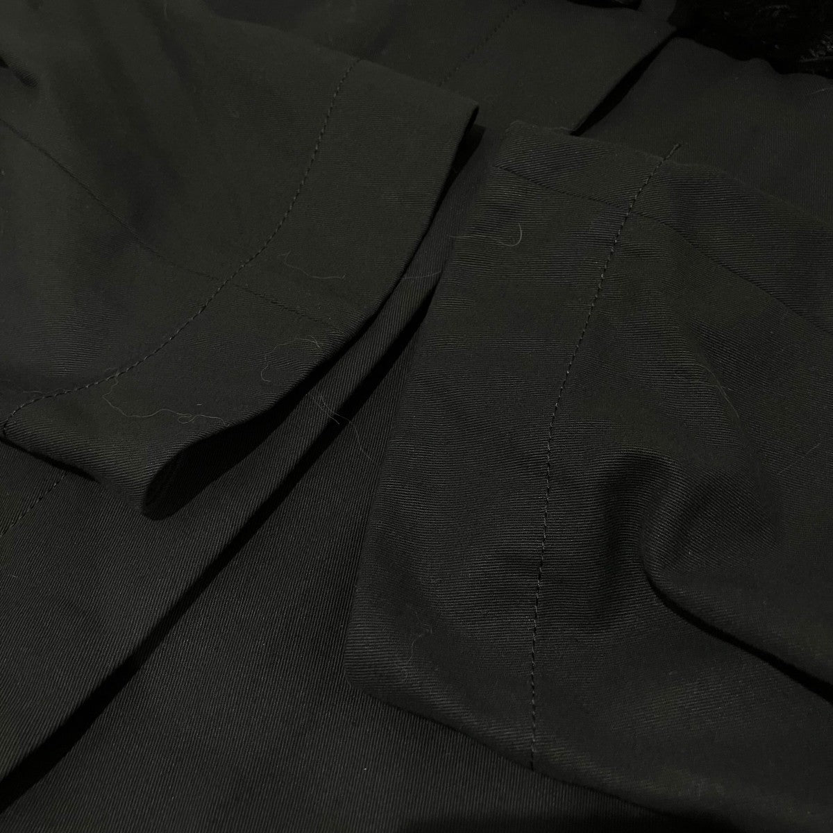 mame kurogouchi 【Cording Embroidery Detail Cotton Over Size Coat】ネックレースコートMM24SS-C0064 古着・中古-6枚目のアイテム画像